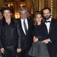Natalie Portman, son amoureux et Patrick Bruel : Une nuit à l'Opéra...