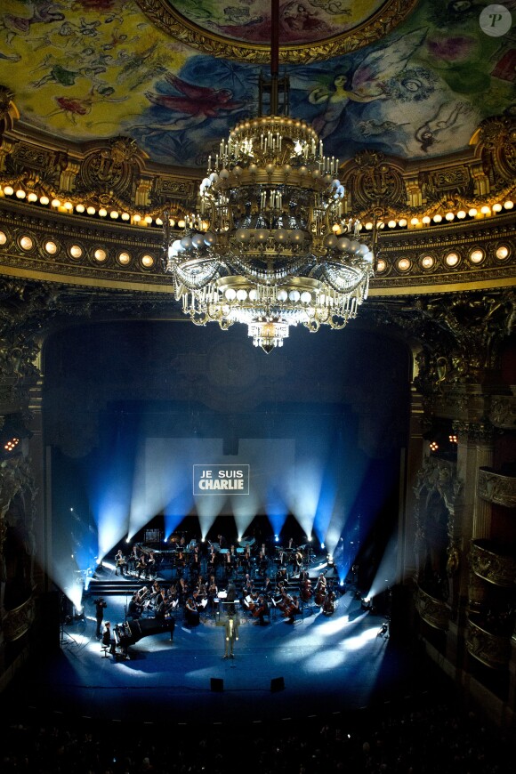 40e anniversaire du Conseil Pasteur-Weizmann à l'Opéra Garnier à Paris le 12 janvier 2015.