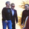 Elton John et son mari David Furnish vont faire du shopping à West Hollywood le 2 janvier 2015