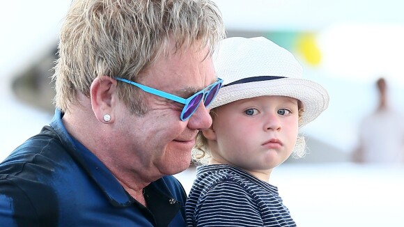 Elton John fête (déjà) les 2 ans de son fils Elijah