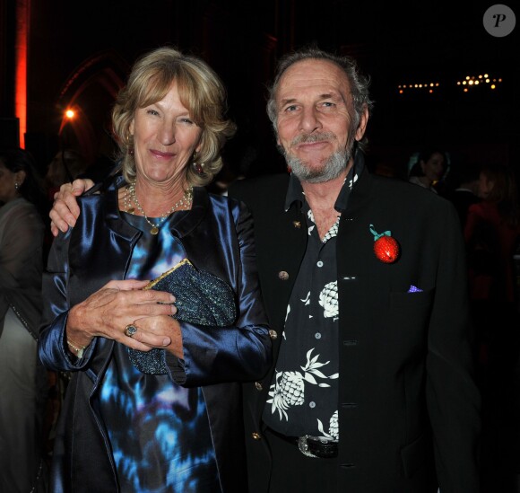 Mark Shand, frère de la duchesse Camilla Parker Bowles, en mars 2012 lors du dîner Faberge Big Egg Hunt à Londres