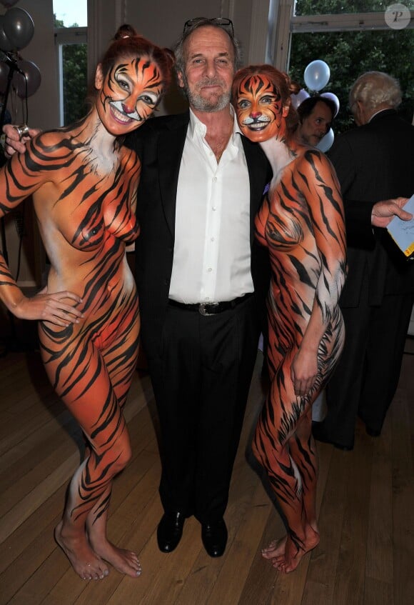 Mark Shand, frère de la duchesse Camilla Parker Bowles, lors d'une soirée d'anniversaire en mai 2011