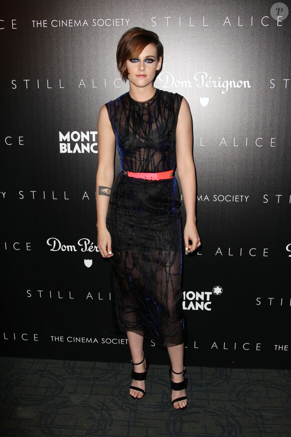 Kristen Stewart - la projection du film Still Alice à New York le 13 janvier 2015