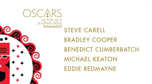 Les nommés à l'Oscar du meilleur acteur.