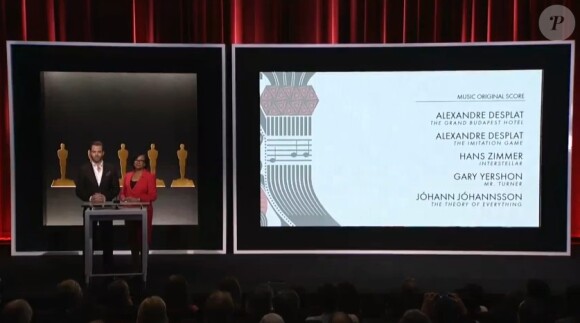 Alexandre Desplat doublement nommé aux Oscars 2015.