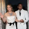 Mariah Carey et Nick Cannon fêtent leur 4ème année de mariage à Paris. Le 8 mars 2012.