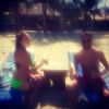 Vanessa Lawrens et son petit ami Julien Guirado : Vacances en amoureux à Punta Cana, en janvier 2015