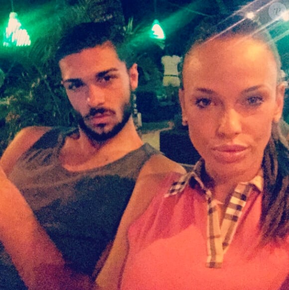 Vanessa Lawrens et Julien Guirado : Selfie à Punta Cana, en janvier 2015