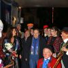 La princesse Stéphanie de Monaco et sa fille Camille Gottlieb ont assisté, en compagnie de Robert Hossein et sa femme Candice Patou, à la 3e soirée du 39e Festival International du Cirque de Monte-Carlo au Chapiteau de Fontvieille, le 17 janvier 2015 à Monaco.