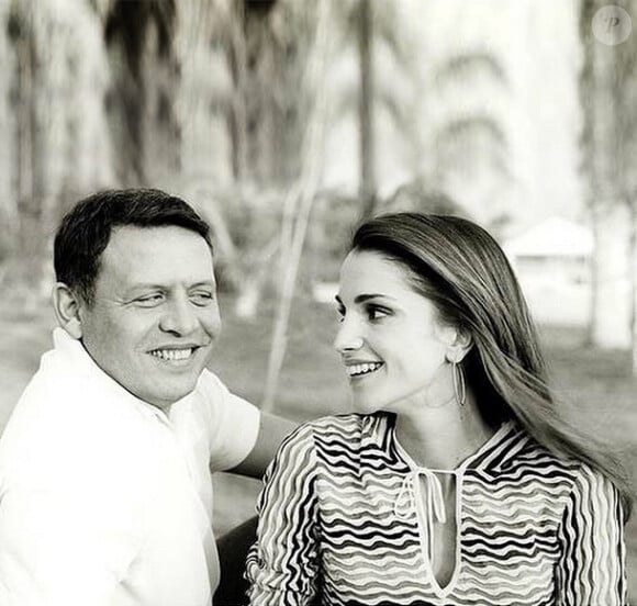 Rania de Jordanie, TBT sur Instagram : en 2004 avec son époux le roi Abdullah II de Jordanie