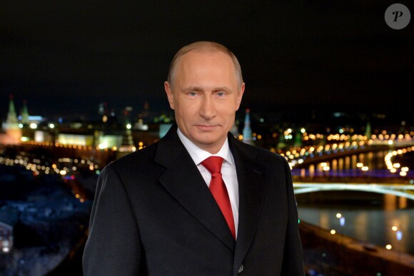 Vladimir Poutine lors de ses voeux pour la Nouvelle Année 2015.