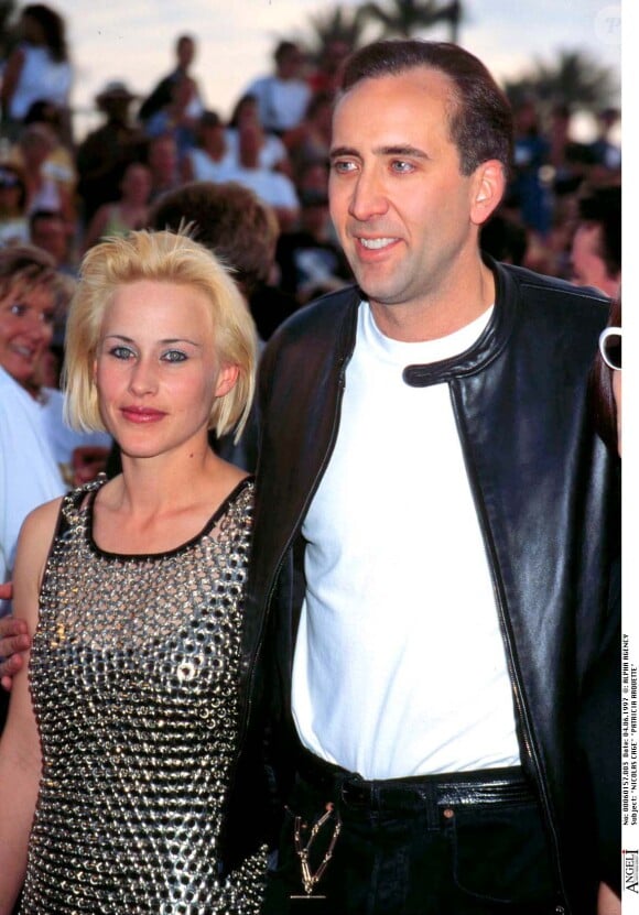 Nicolas Cage et Patricia Arquette à Las Vegas en 1997