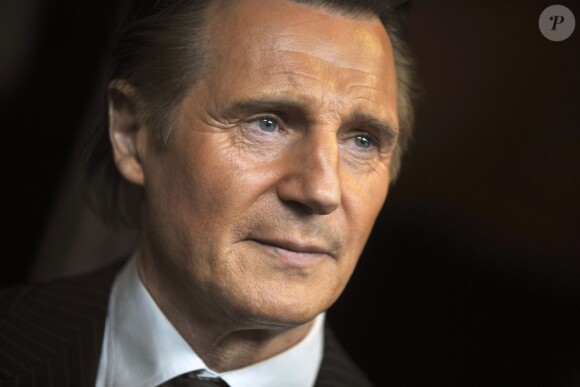 Liam Neeson - Première du film "Taken 3" à New York. Le 7 janvier 2015.