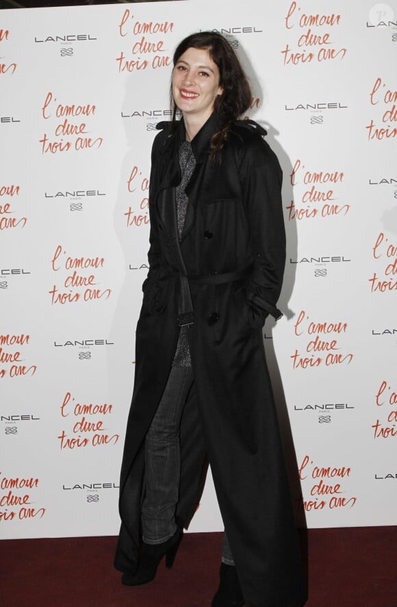Marie-Agnès Gillot à la première de L'Amour dure trois ans en 2012