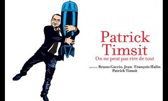 Avant la censure de JCDecaux : L'affiche du spectacle de Patrick Timsit au théâtre du Rond-Point à Paris