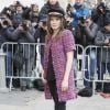 Ana Girardot - Arrivées au 2ème défilé de mode "Chanel", collection Haute Couture printemps-été 2015/2016, au Grand Palais à Paris. Le 27 janvier 2015