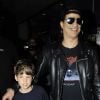 Slash et son fils en 2010