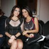 Rachel Legrain-Trapani et Ludivine Sagna - Défilé "Dany Atrache" Haute-Couture printemps-été 2015 à l'Hotel Saint James Albany à Paris le 28 Janvier 2015