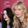 Frances Bean Cobain et sa mère Courtney Love présentent le documentaire "Kurt Cobain: Montage of Heck" au Festival du Film de Sundance à Park City, le 24 janvier 2015.