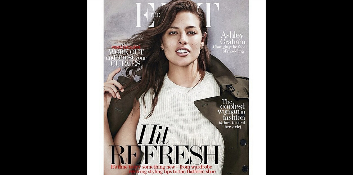 Vidéo La bombe Ashley Graham, mannequin grande taille, a fait la
