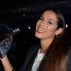 Elisa Tovati - Cocktail lors de la présentation de la nouvelle étoile de la galaxie "Angel" de Thierry Mugler avec sa nouvelle égérie Georgia May Jagger à la Coupole du Printemps Haussmann à Paris, le 30 janvier 2015.