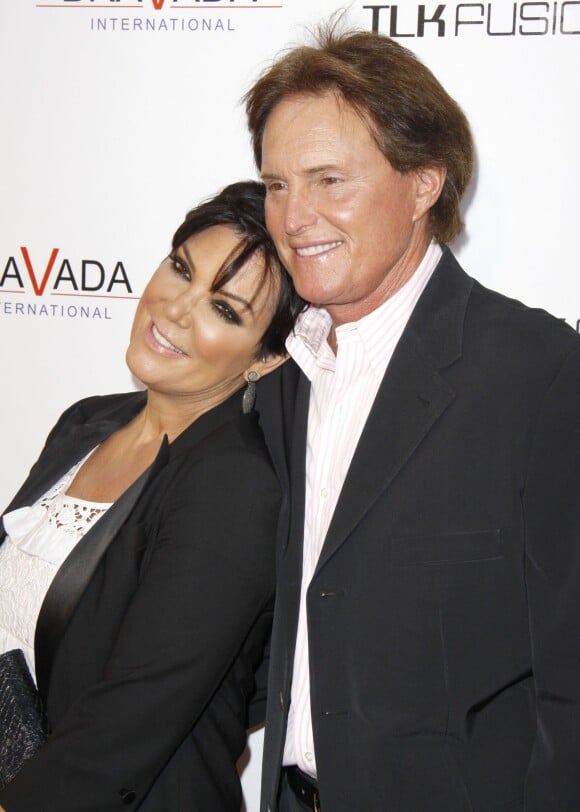 Bruce et Kris Jenner lors de l'événement Bravada International au Whisper Lounge de The Grove à Los Angeles, le 7 avril 2010