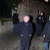 Didier Barbelivien, à la fête d'anniversaire organisée à l'occasion des 60 ans de Nicolas Sarkozy à son domicile à Paris, le 30 janvier 2015.