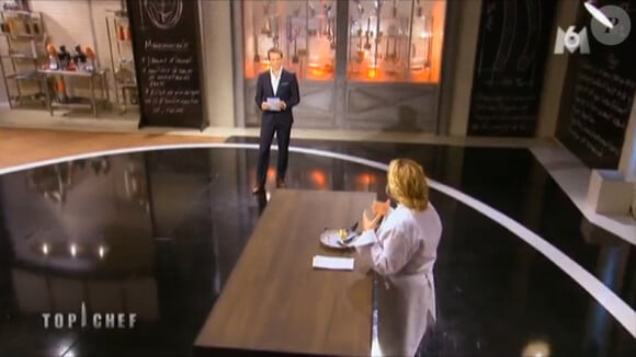 Stéphane Rotenberg et Hélène Darroze, dans Top Chef 2015 sur M6, le lundi 2 février 2015.