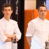 Martin et Christophe tentent de cuisiner la poule au riz de Jean-François Piège, dans Top Chef 2015 sur M6, le lundi 2 février 2015.