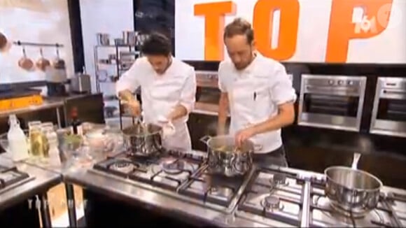 Jérémy et Florian, dans Top Chef 2015 sur M6, le lundi 2 février 2015.