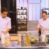 Vanessa et Jean-Baptiste dans Top Chef 2015 sur M6, le lundi 2 février 2015.