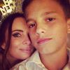 Gabrielle Anwar a ajouté une photo d'elle avec son fils sur son compte Instagram le 1er janvier 2015