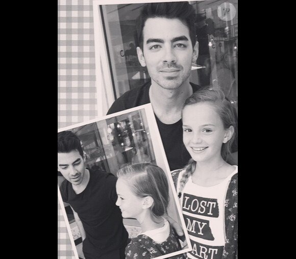 Gabrielle Anwar a ajouté une photo de sa fille Paisley Rose avec Joe Jonas sur son compte Instagram le 6 décembre 2014