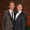 Neil Patrick Harris et David Burtka à la soirée Vanity Fair après la 86 ème cérémonie des Oscars le 2 mars 2014 
