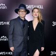  Johnny Depp et Amber Heard lors de l'avant-premi&egrave;re de 3 Days to Kill &agrave; Los Angeles le 12 f&eacute;vrier 2014 