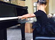 Kim Kardashian : Premières leçons de piano pour North, adorable danseuse étoile