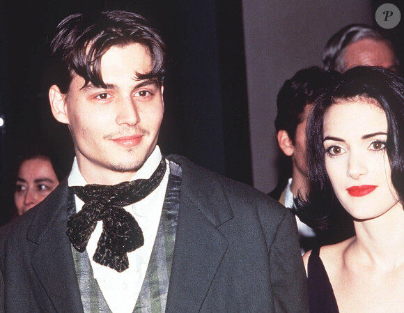 Johnny Depp et Winona Ryder en 2000.