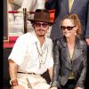 Johnny Depp et Vanessa Paradis à Hollywood le 16 septembre 2005.