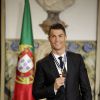 Cristiano Ronaldo à Lisbonne au Portugal le 20 janvier 2014.