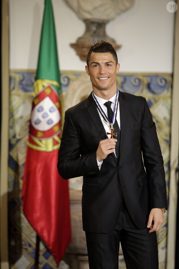 Cristiano Ronaldo à Lisbonne au Portugal le 20 janvier 2014.