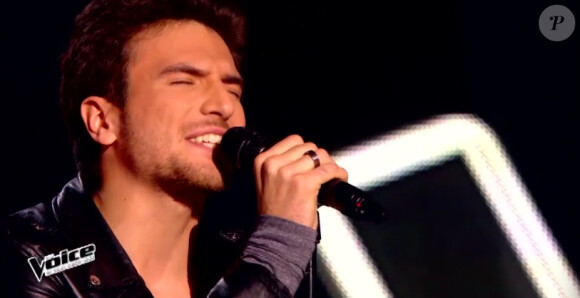 William dans The Voice 4, sur TF1, le samedi 7 février 2015