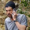 Exclusif - Patrick Dempsey sans son alliance après l'annonce de son divorce à Malibu Los Angeles, le 30 Janvier 2014.