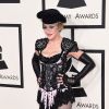 Madonna - 57e soirée annuelle des Grammy Awards au Staples Center à Los Angeles, le 8 février 2015.