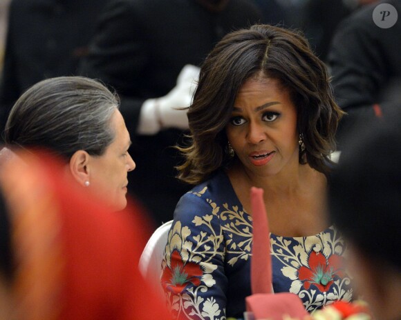 Michelle Obama en Inde, le 25 janvier 2015