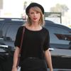 Taylor Swift sort de chez sa mère Andrea puis se rend dans un studio à Los Angeles, le 4 février 2015. 