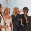 Melanie Brown, Melanie Chisholm, Geri Halliwell, Emma Bunton et Victoria Beckham présentent leur comédie musicale Viva Forever à Londres le 26 juin 2012.