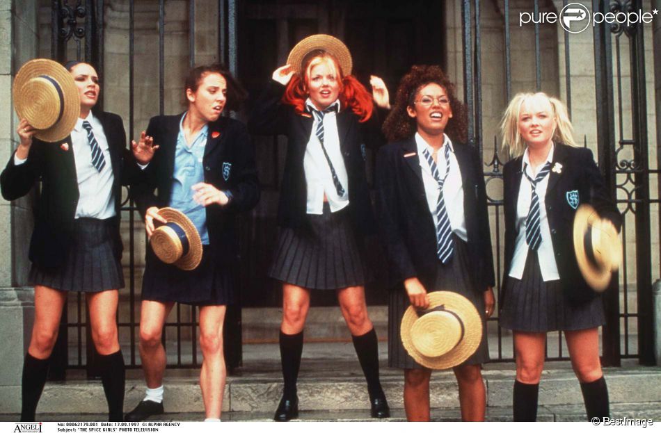  Les Spice Girls le 17 septembre 1997  