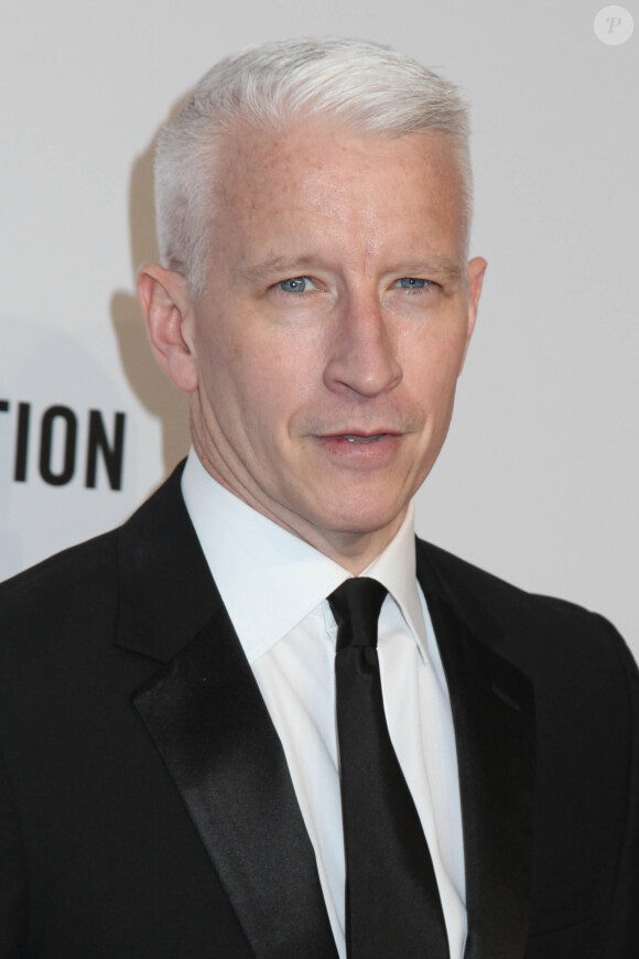 Anderson Cooper à la soirée de gala caritative contre le sida à New York, le 28 octobre 2014