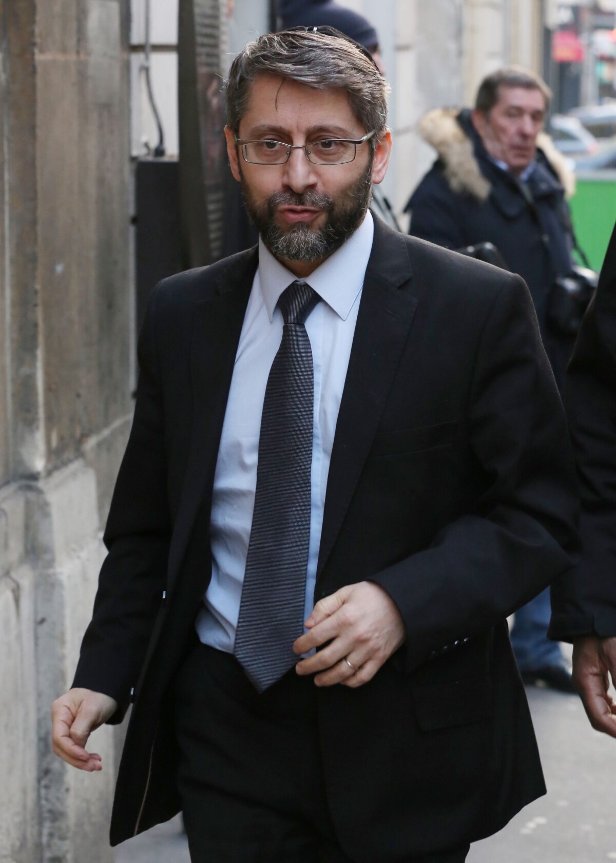 Photo : Le grand rabbin de France Haïm Korsia - Hommage à Roger Hanin à ...