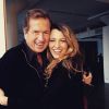 Sur son compte Instagram, l'actrice américaine Blake Lively a ajouté une photo d'elle en compagnie de Mario Testino le 5 février 2015
 